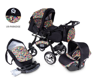 3 baby pram