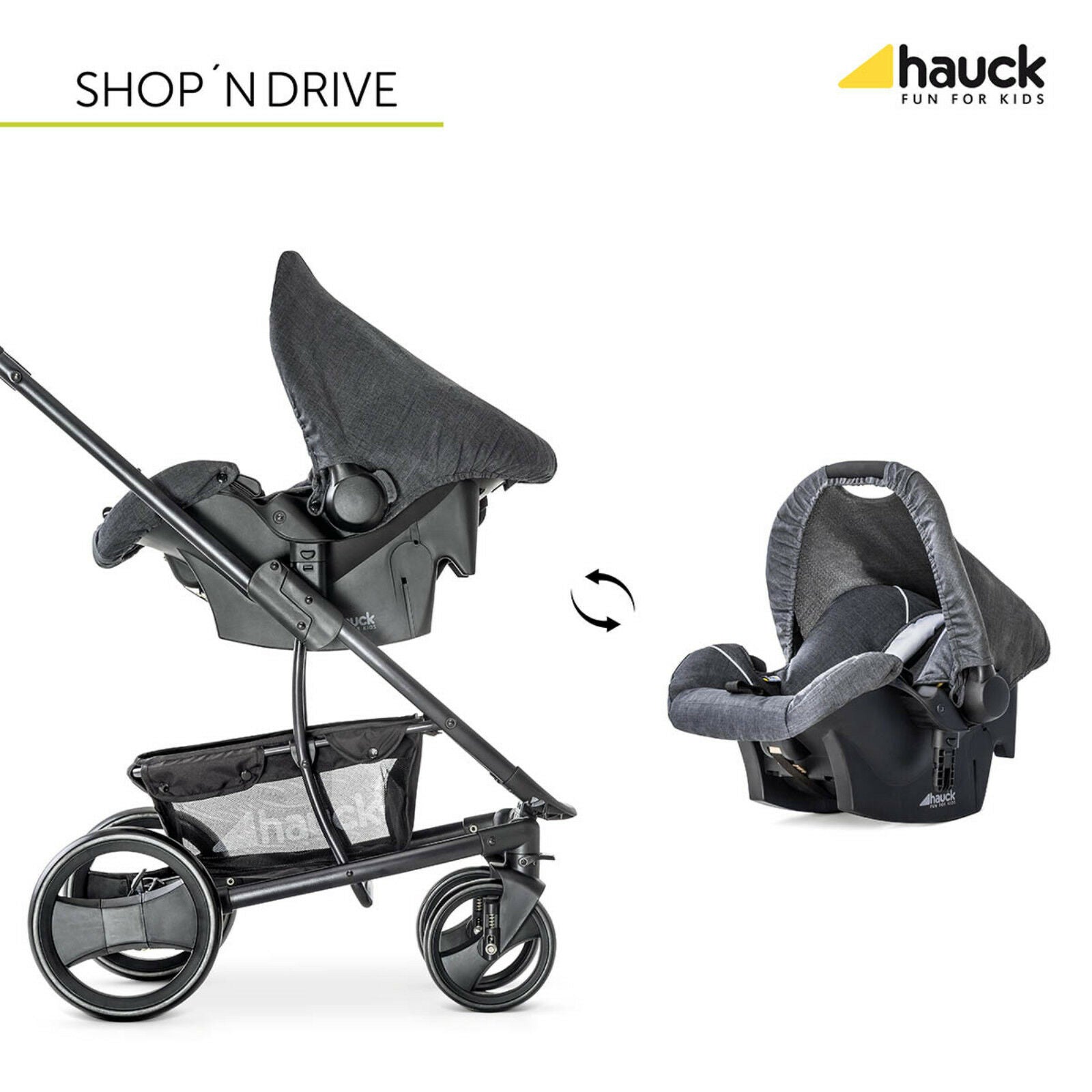 pushchair facing both ways