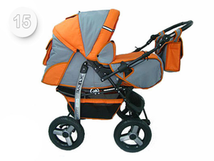 pushchair and car seat