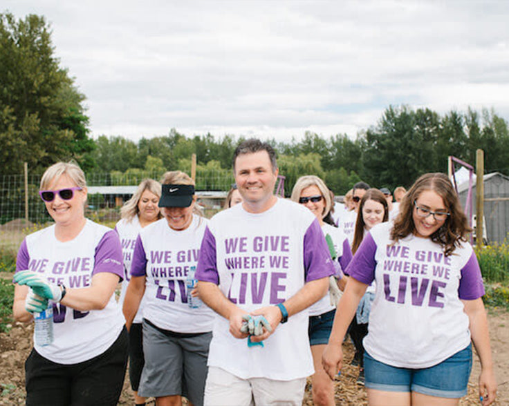 Telus Giving Back to Communities