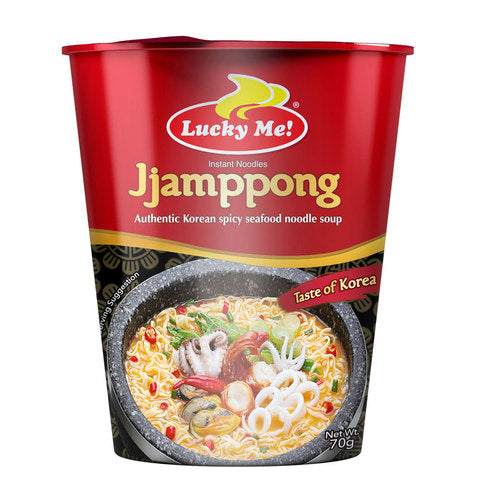 Jjampong Instant Noodles Lucky Me 2024