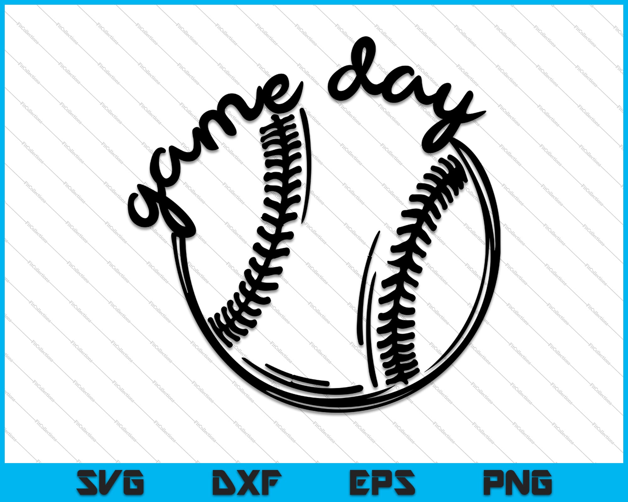 Download Game day Baseball, Softball, Sketch Design SVG PNG Files ...