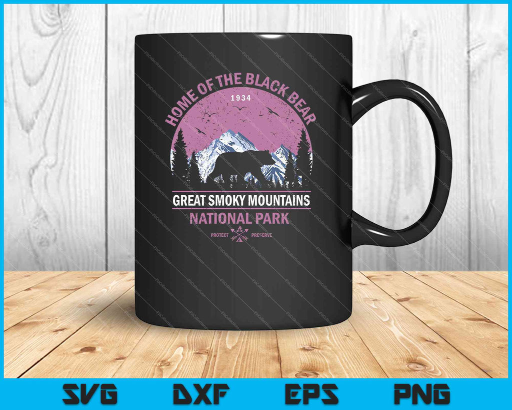 Free Free 121 Smoky Mountain Bear Svg SVG PNG EPS DXF File