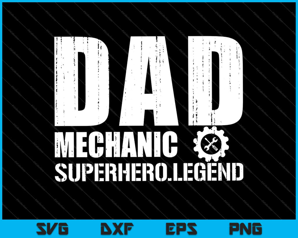 Download Dad Mechanic From Daughter SVG PNG Files - creativeusart