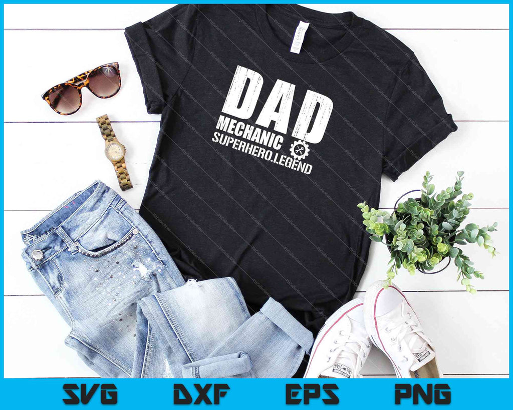 Download Dad Mechanic From Daughter SVG PNG Files - creativeusart