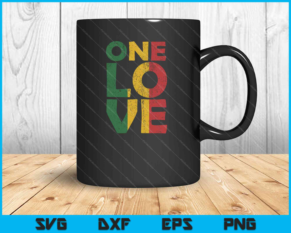 Download Jamaican Colors 1 Love Svg File - Layered SVG Cut File ...