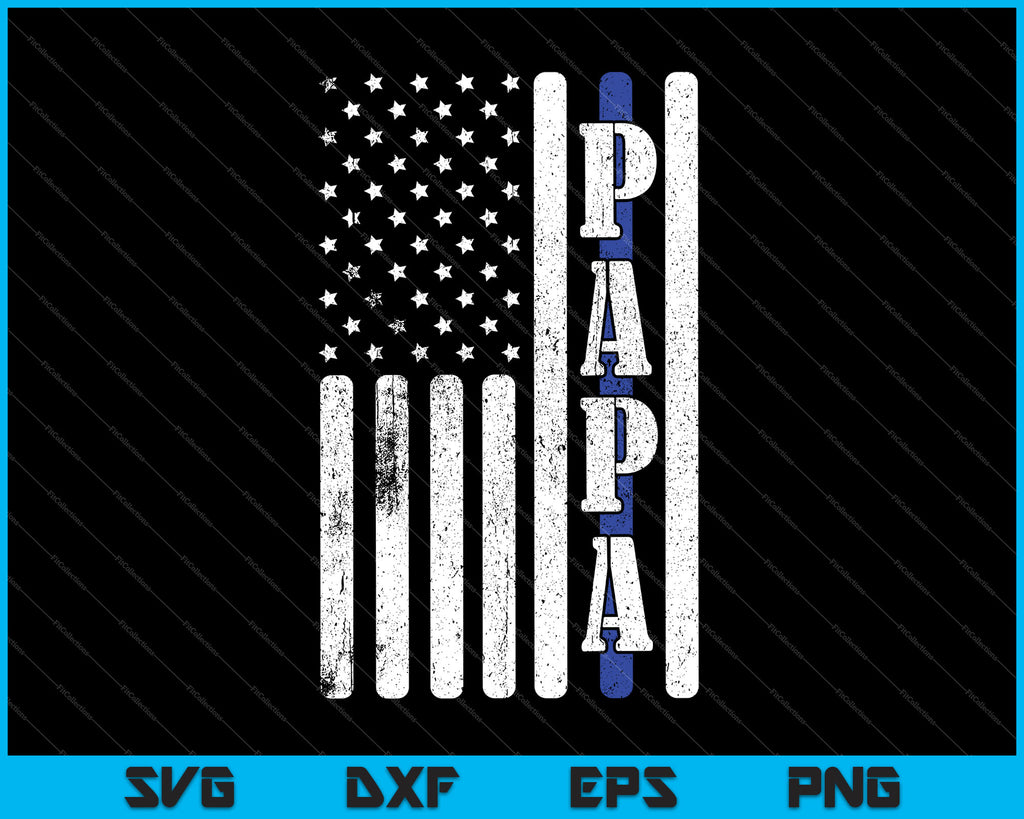 Download American Papa Flag SVG PNG Cutting Printable Files ...