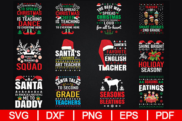Download 130 Christmas T Shirt Design Svg Png Cutting Mega Bundle Creativeusart PSD Mockup Templates