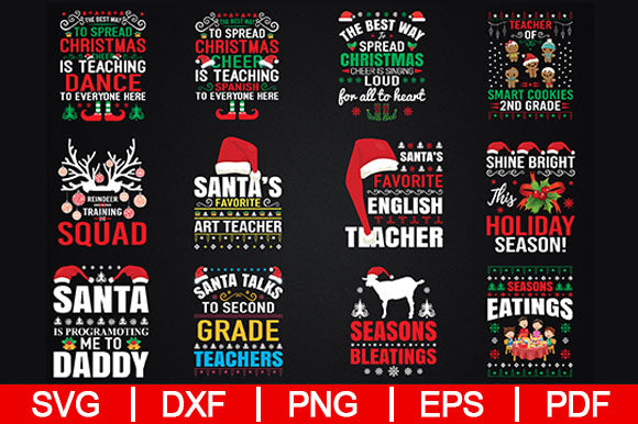 Download 130 Christmas T Shirt Design Svg Png Cutting Mega Bundle Creativeusart SVG Cut Files