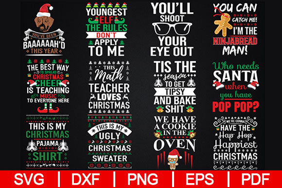 Download 130 Christmas T Shirt Design Svg Png Cutting Mega Bundle Creativeusart PSD Mockup Templates