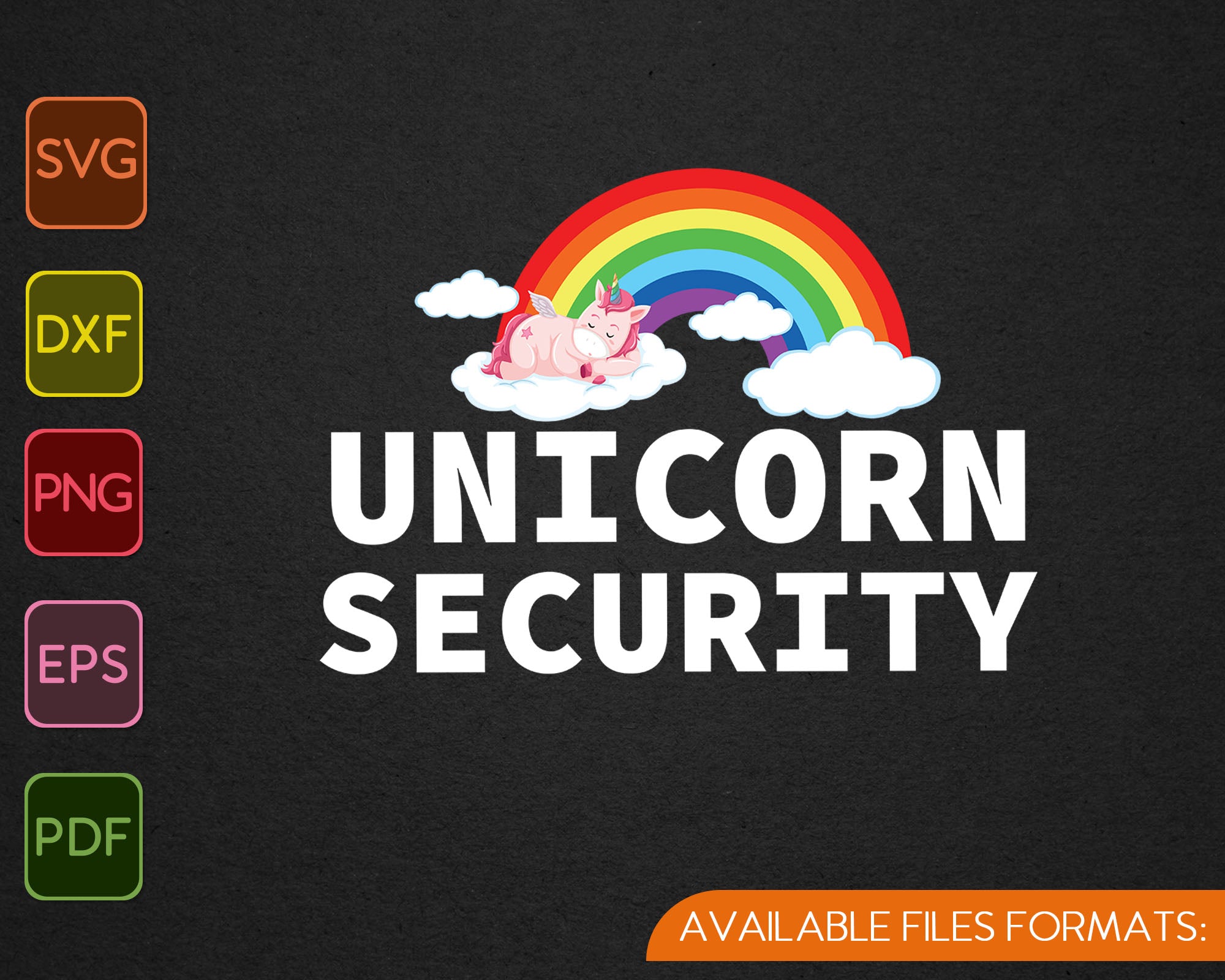 Download Unicorn Security Funny Cute Police Halloween Costume Svg Png Files Creativeusart Yellowimages Mockups