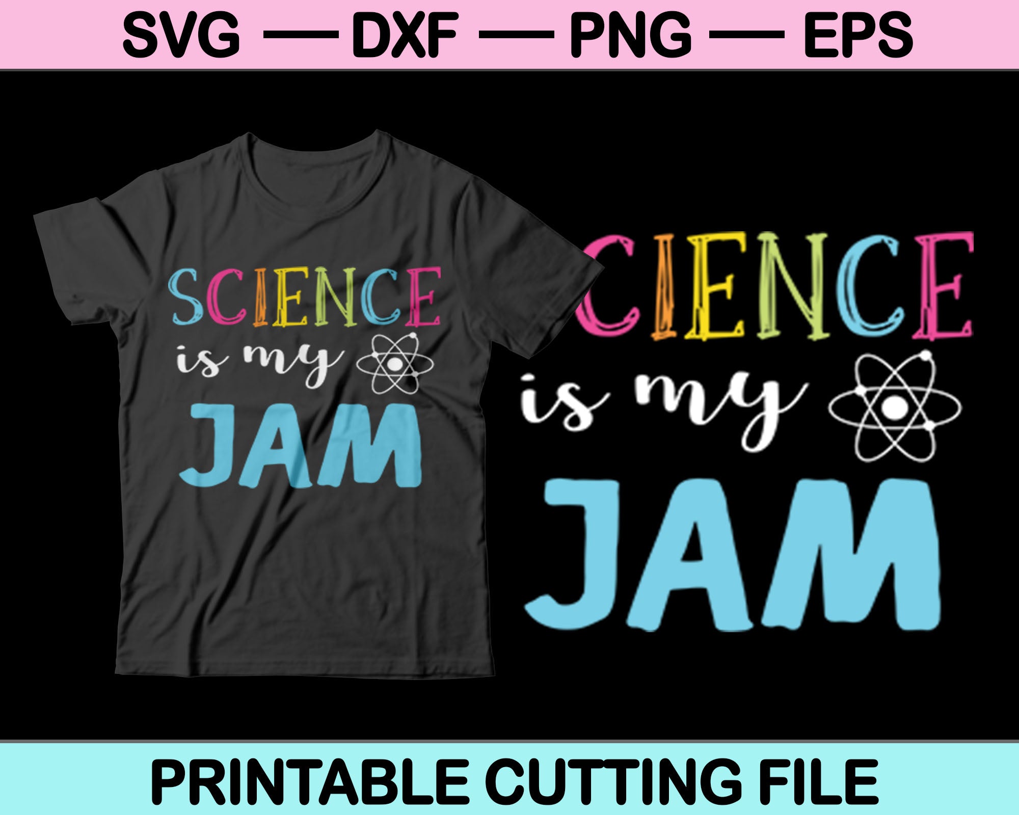 Download Science Is My Jam SVG Files - creativeusart