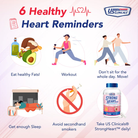 6 healthy heart reminders