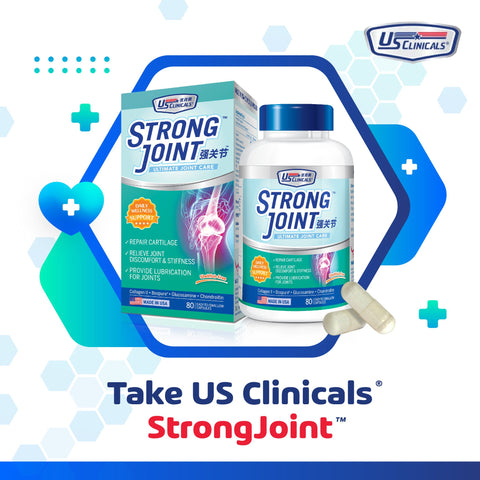Take US Clinicals StrongJoint for Joint Health