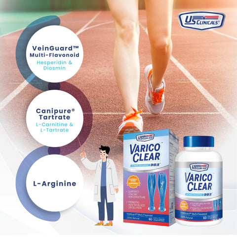 Ingredients of US Clinicals VaricoClear