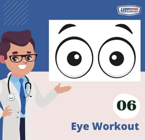 Step 6 of eye workout