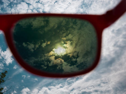 UV radiation damages the retina over time