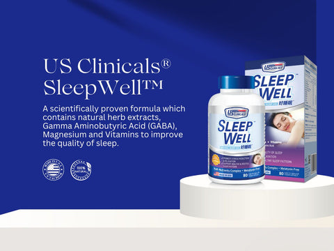 US Clinicals SleepWell, helps to improve sleep