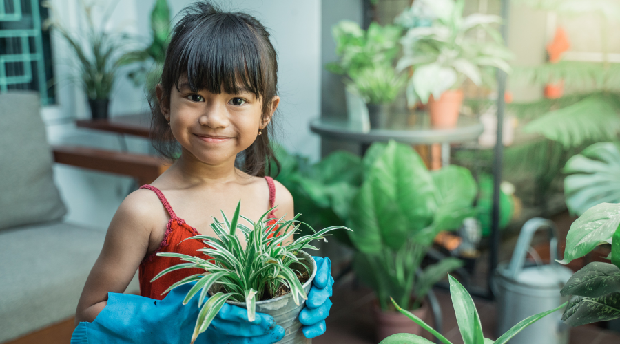 keep your kids occupied with home gardening activites
