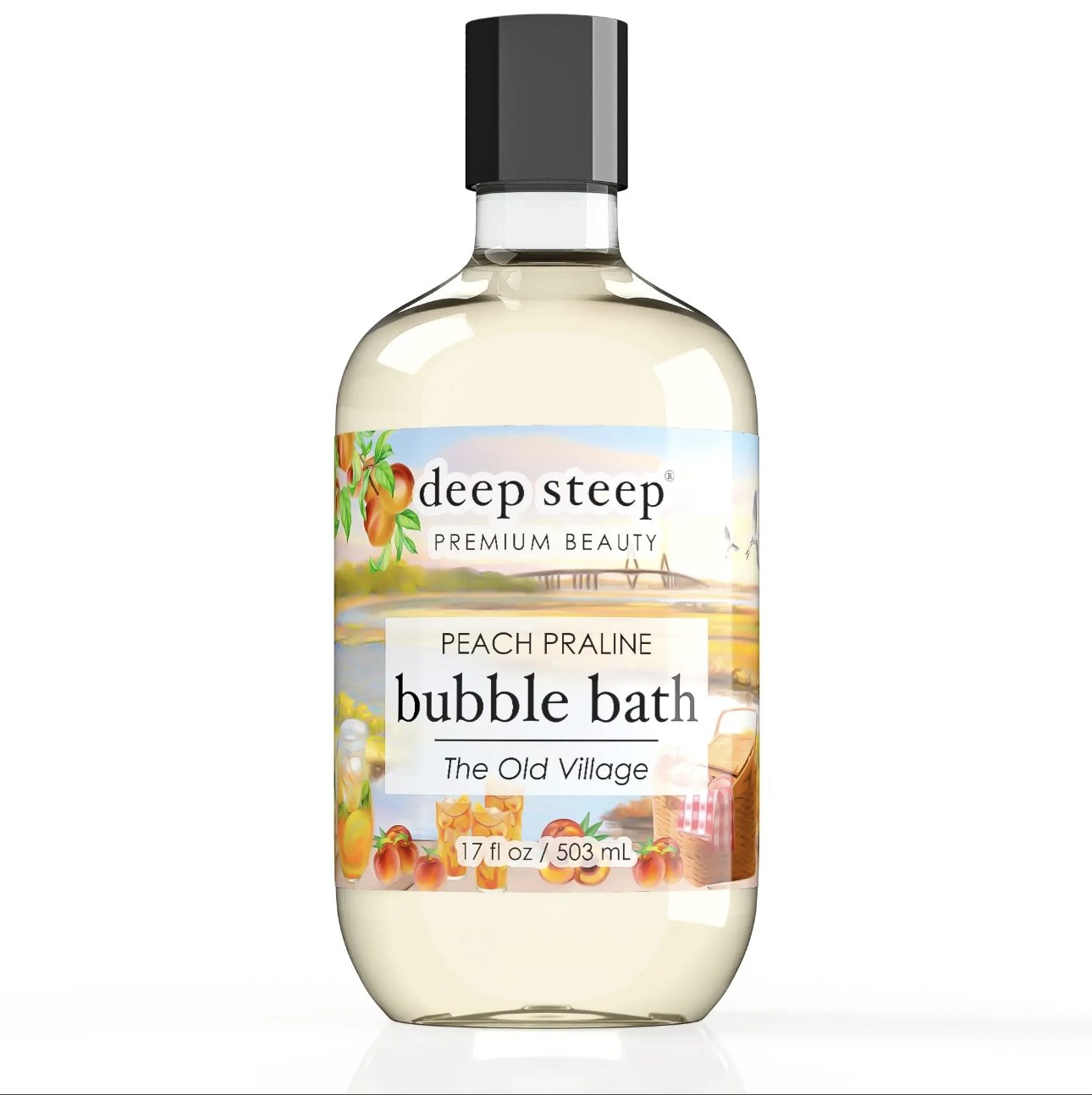 Deep Steep Charleston Collection: The Old Village Peach Praline Bubble Bath