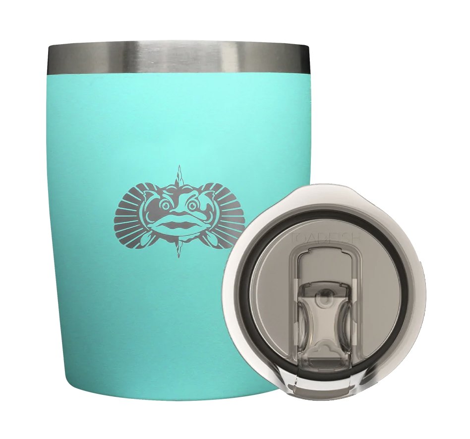 Non-Tipping Slim Can Cooler - White — The Horseshoe Crab