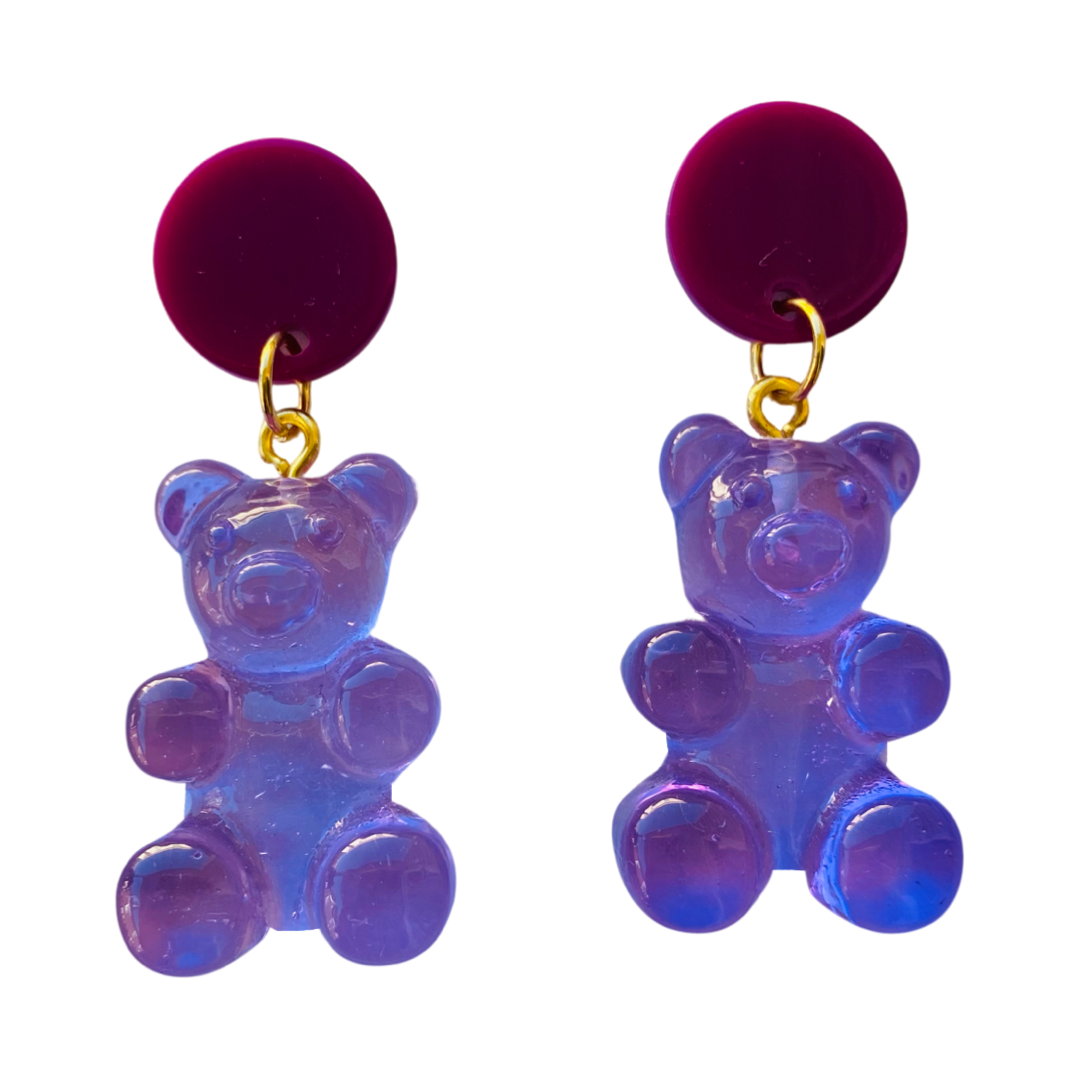 Gummy Bear Dot Earrings – Glitterlimes