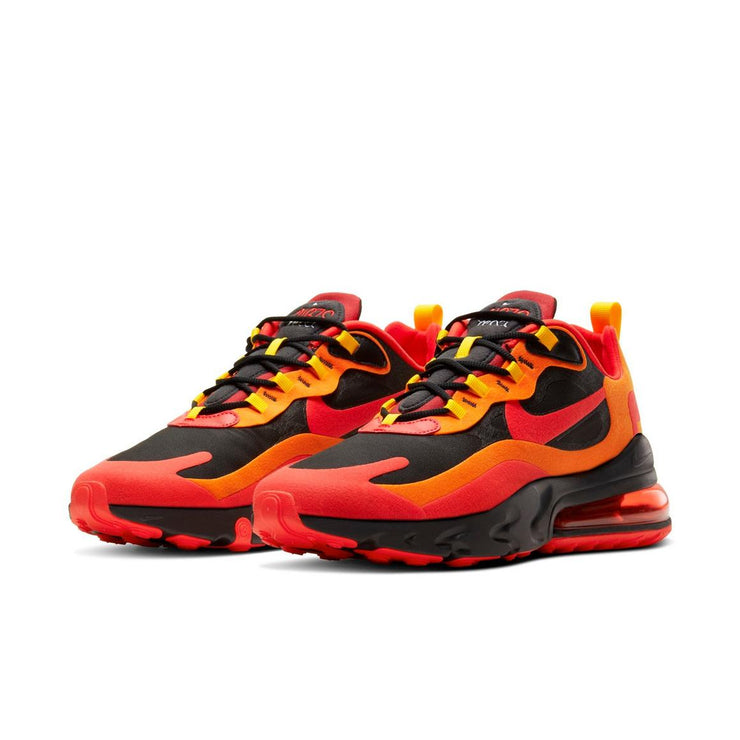 nike air max 270 orange black red