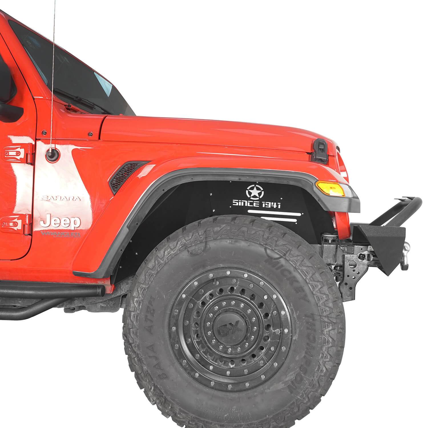 選ぶなら Fender Liner リアスチールインナーフェンダーライナー2018-2021のオフロードジープラングラーJL 4ドア Rear  Steel Inner Fenders Liners Offroad for 2018-2021 Jeep Wrangler JL Doors 