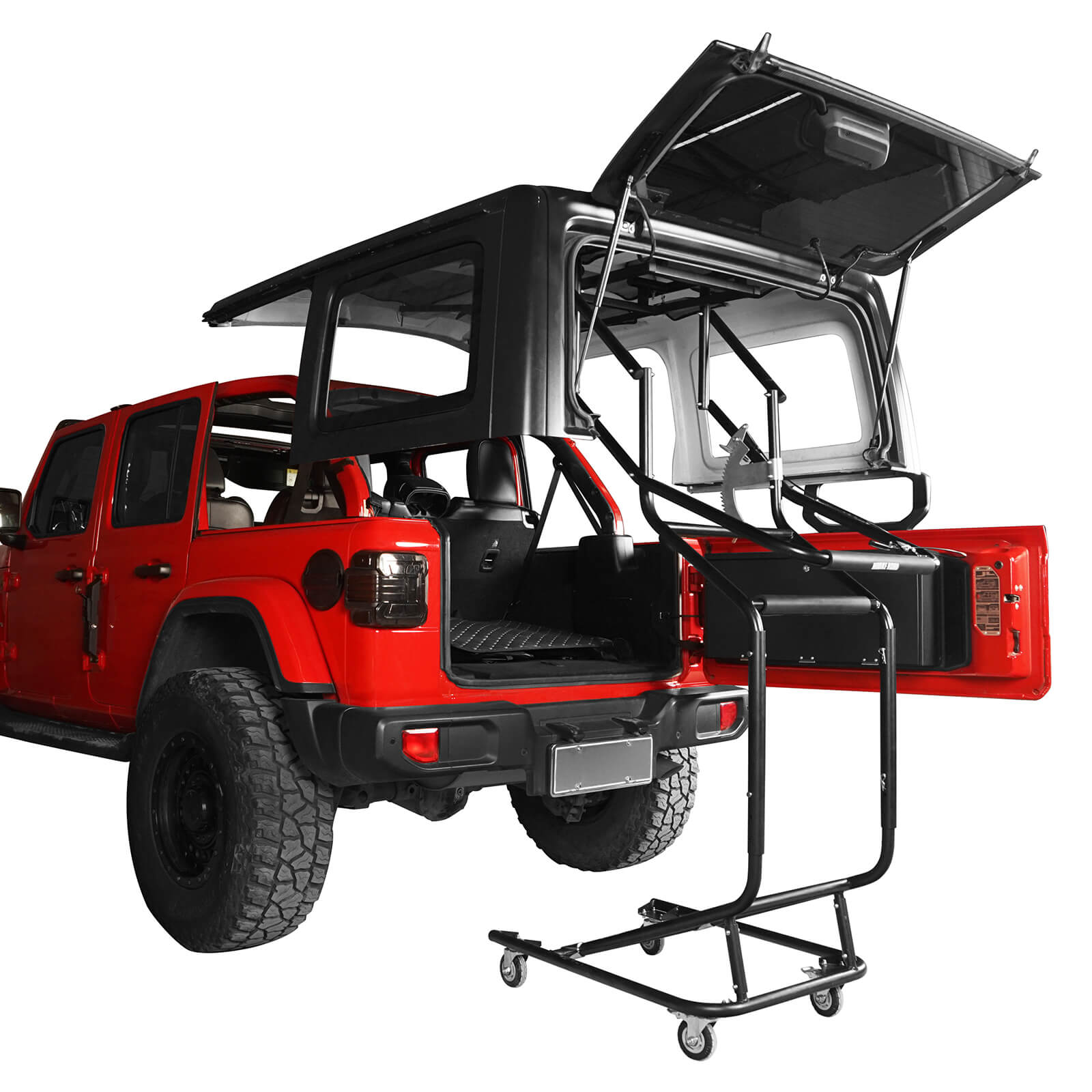 Hardtop Removal Tool Movable Holder Lift Cart （97-22 Jeep Wrangler & F –  Bunker 4x4