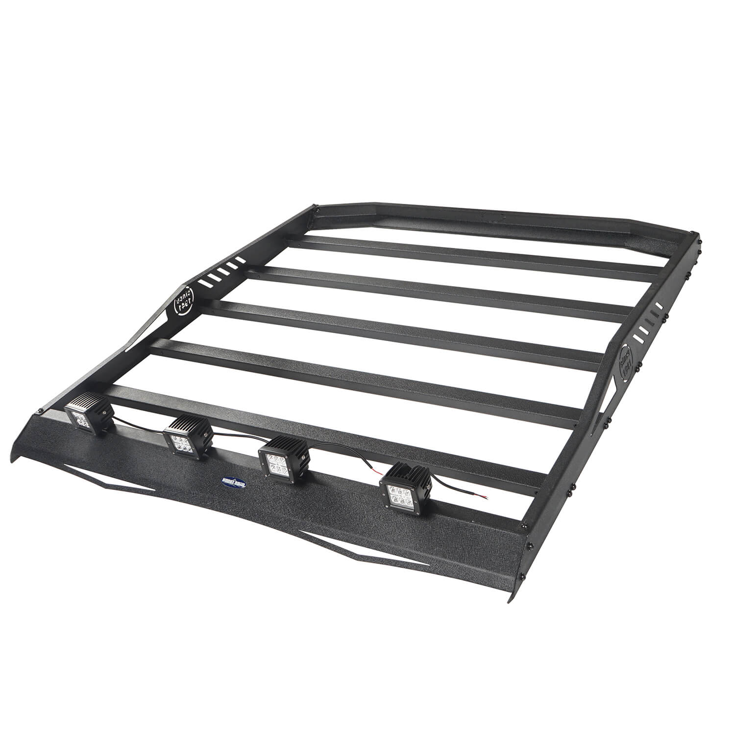 Roof Rack Luggage Carrier Rack Backbone System for 1997-2006 Jeep Wrangler  TJ – Bunker 4x4