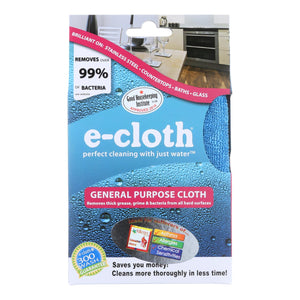 E-cloth General Purpose Cloth 12.5" X 12.5" Inches - 1 Cloth - Whole Green Foods