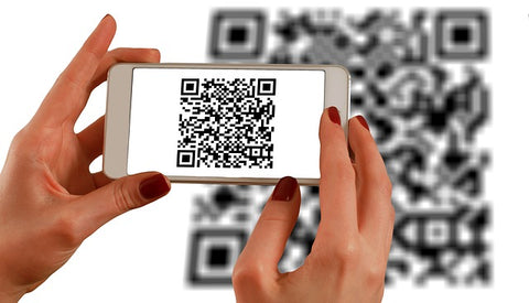 scanning QR code