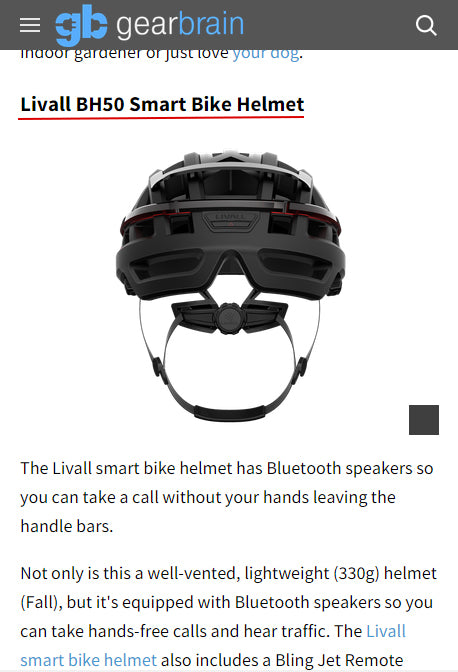 Livall Helmet Was Reported | LIVALL