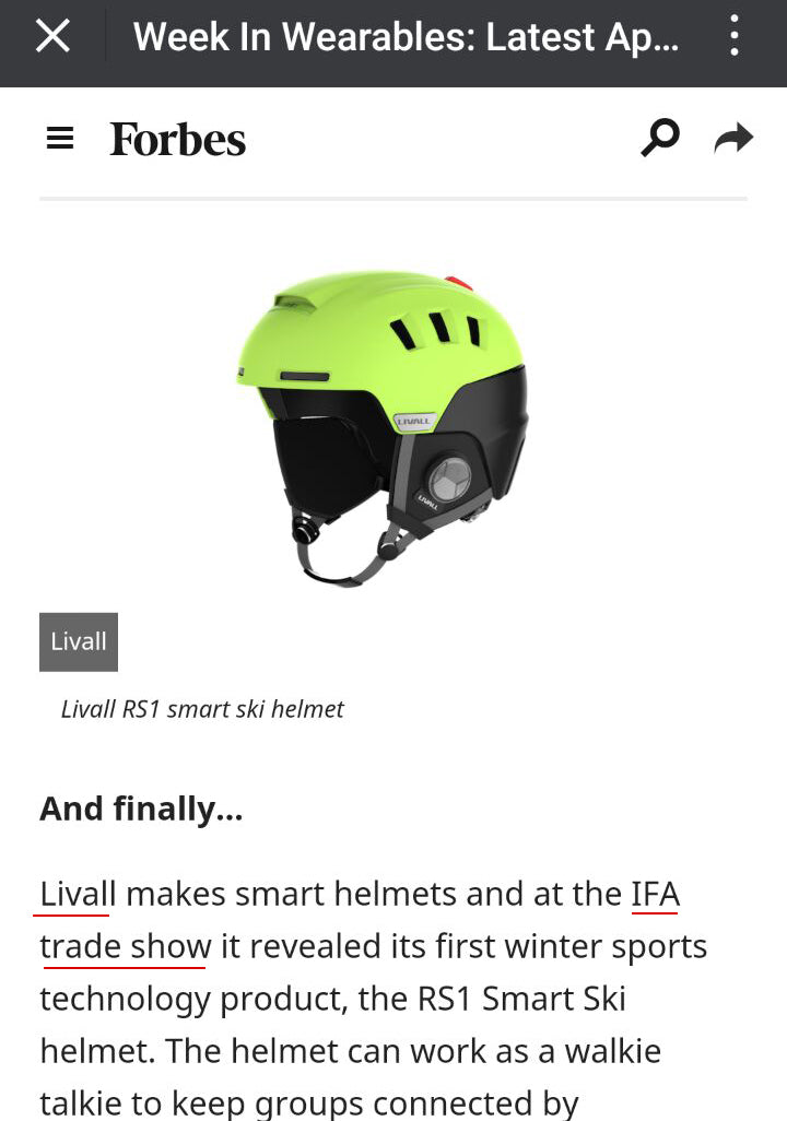 Livall Smart Helmet | LIVALL