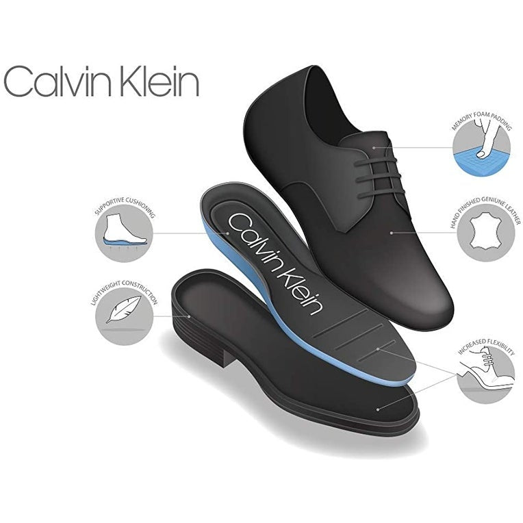 Calvin Klein Dillinger Leather Dress Shoe – FashOnFire