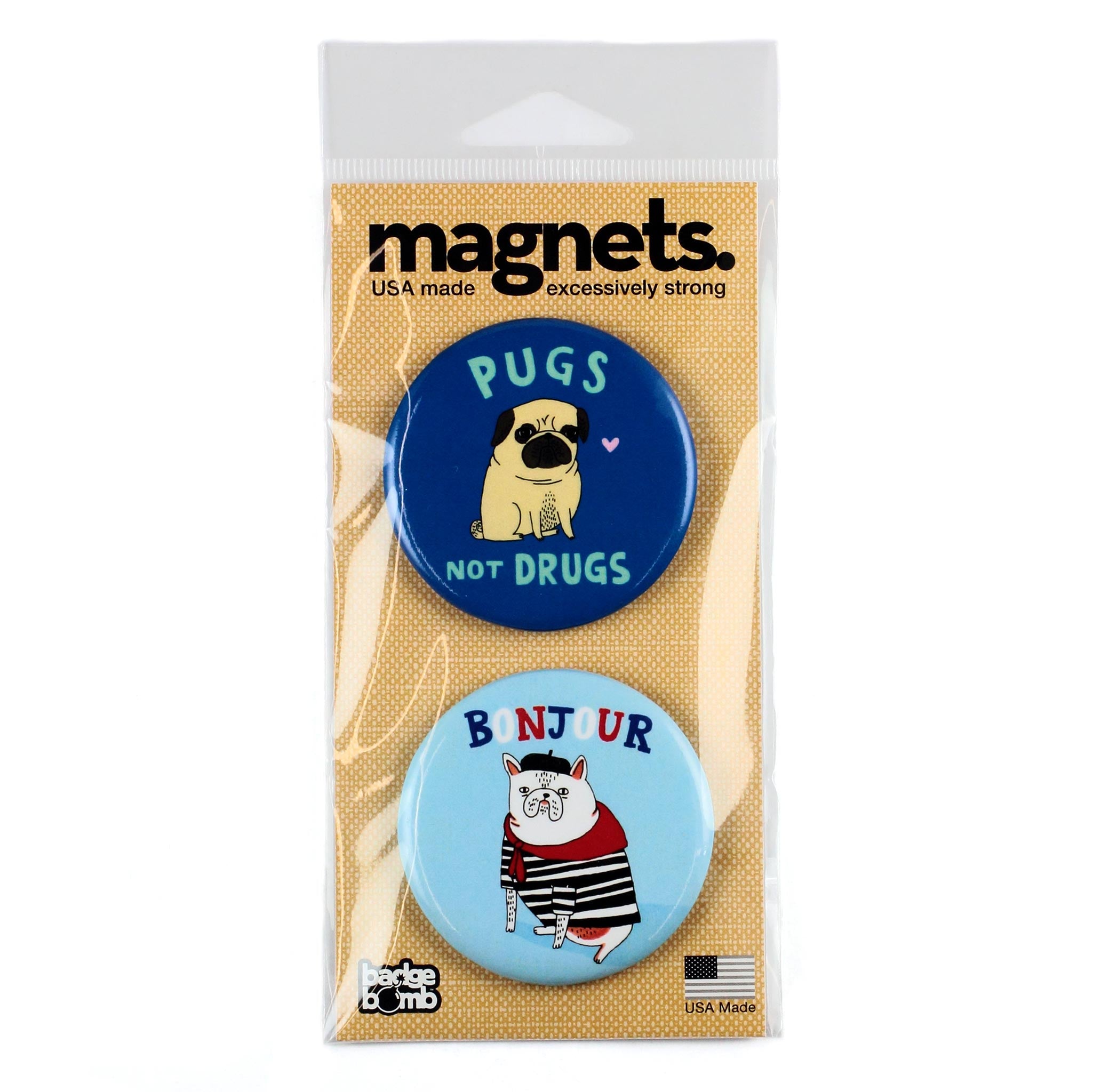 2.25 Round Clothing Magnets