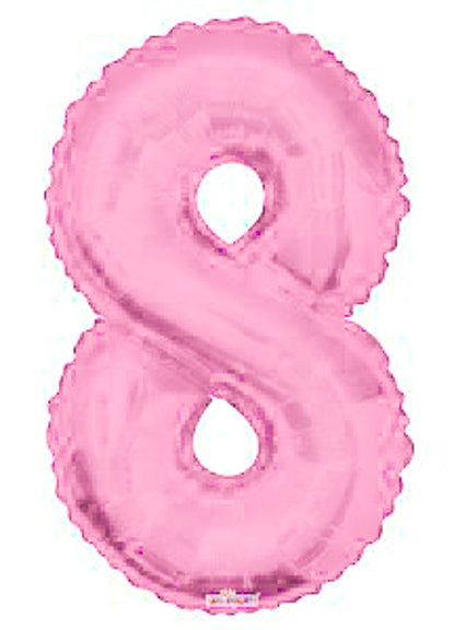 pink number 0