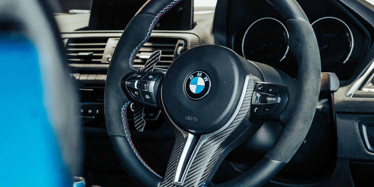 BMW F87 M2 Competition Carbon Fibre Magnetic Paddle Shifters By JQ Werks Madtrace