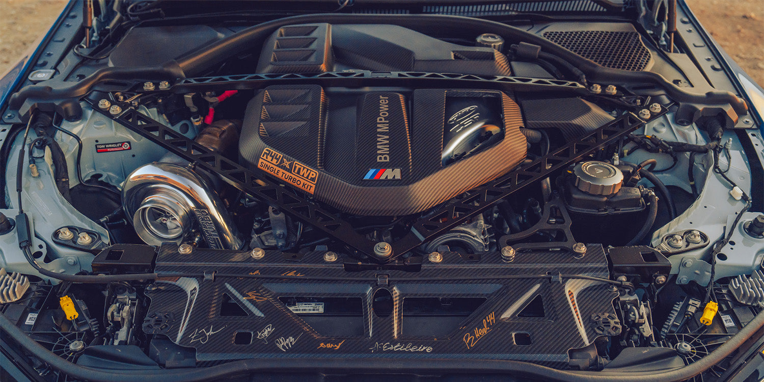 R44 x Tom Wrigley Performance BMW S58 Single Turbo Kit
