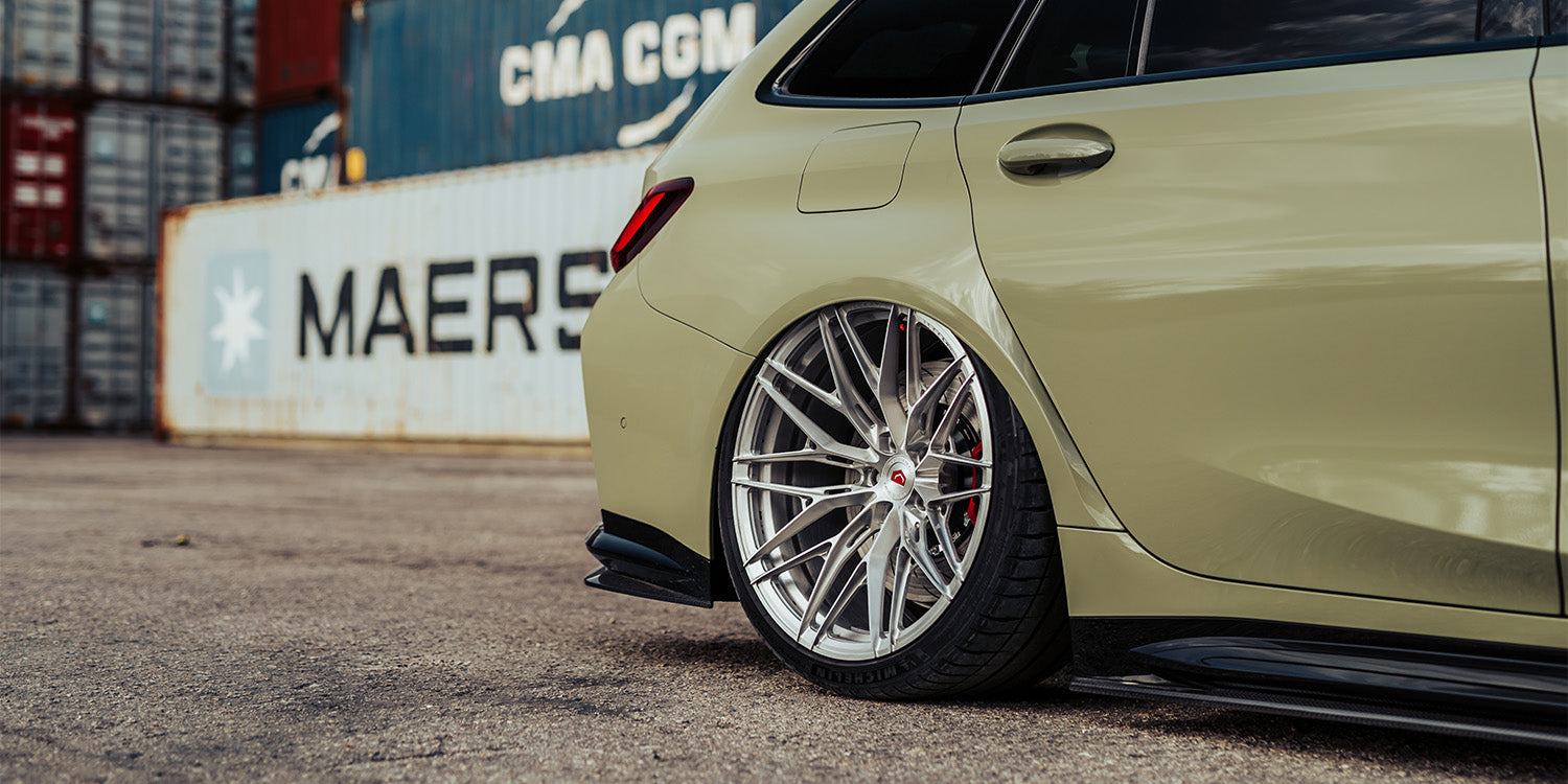 Modified BMW G81 M3 Touring On Air Lift Suspension