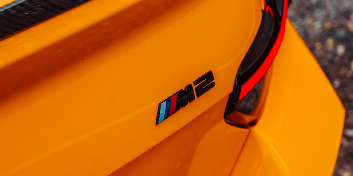BMW G87 M2 Gloss Black Rear Model Badge