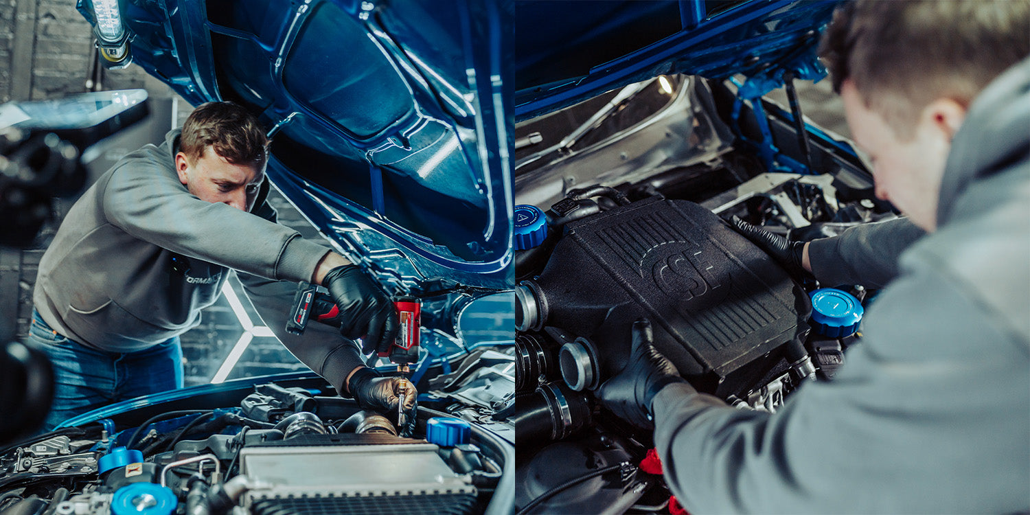 Installing CSF Radiators BMW S55 Engine