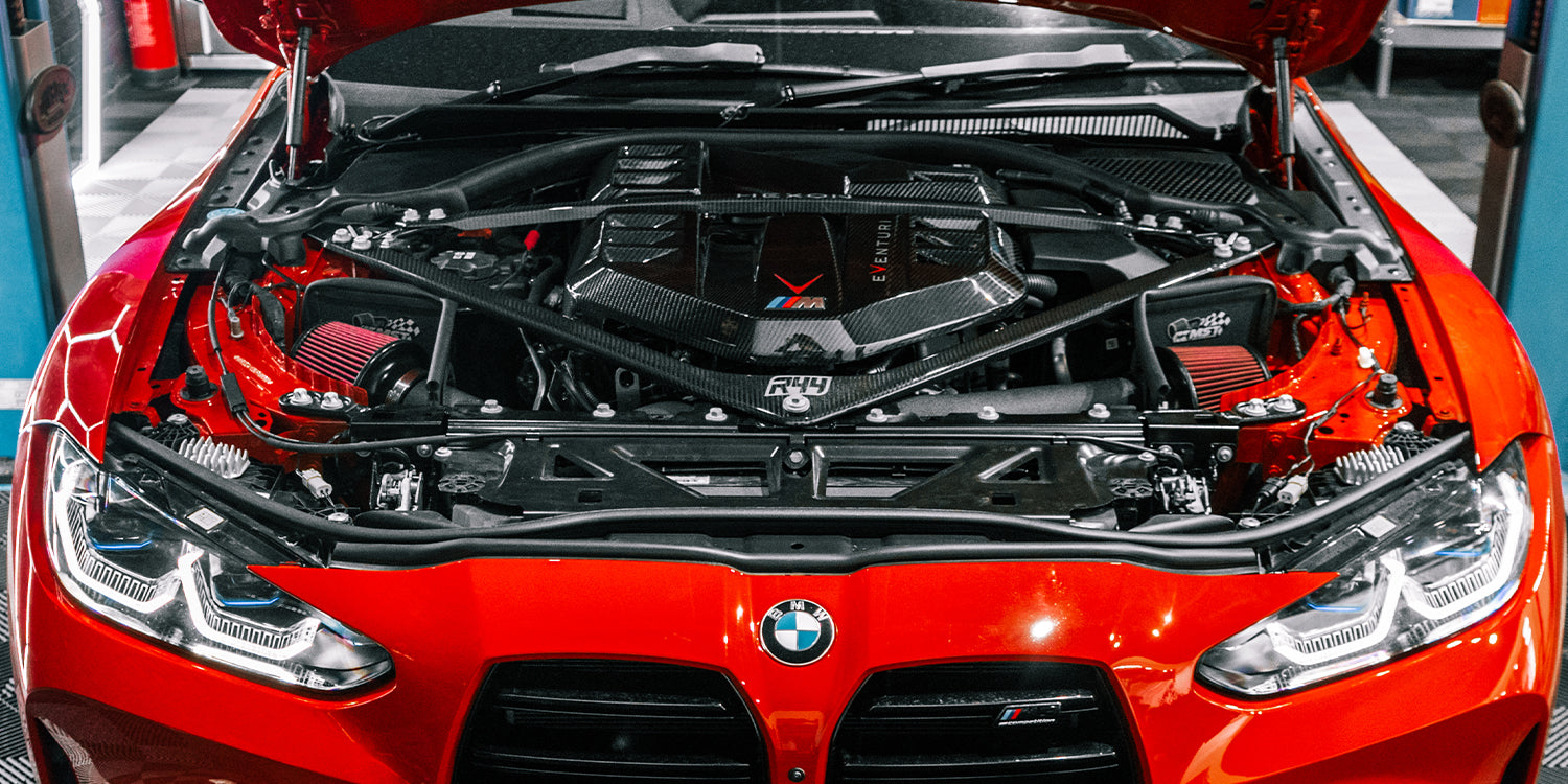 Modified BMW G80 M3 Competition Engine Bay | R44 Performance