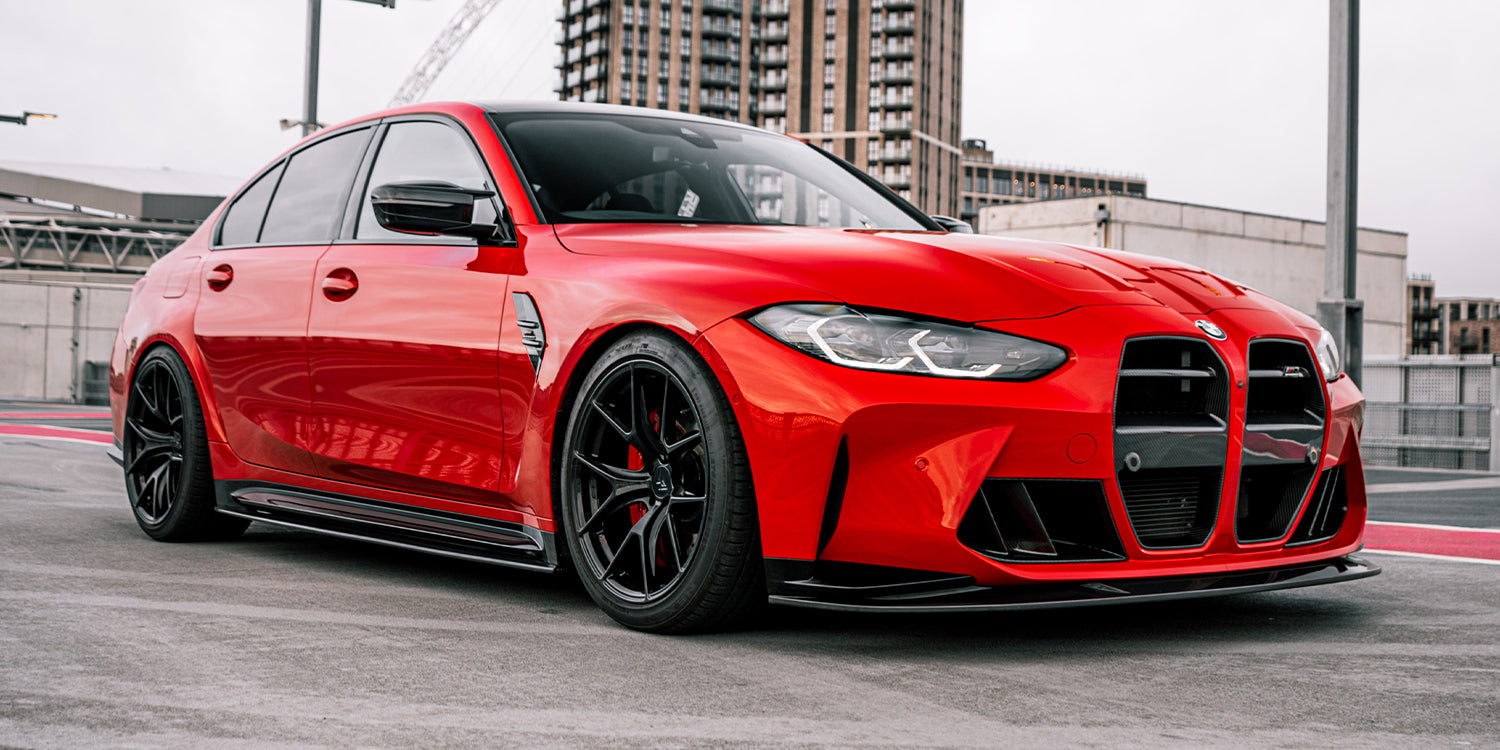 BMW G80 M3 Competition In Toronto Red Modified By R44 Performance