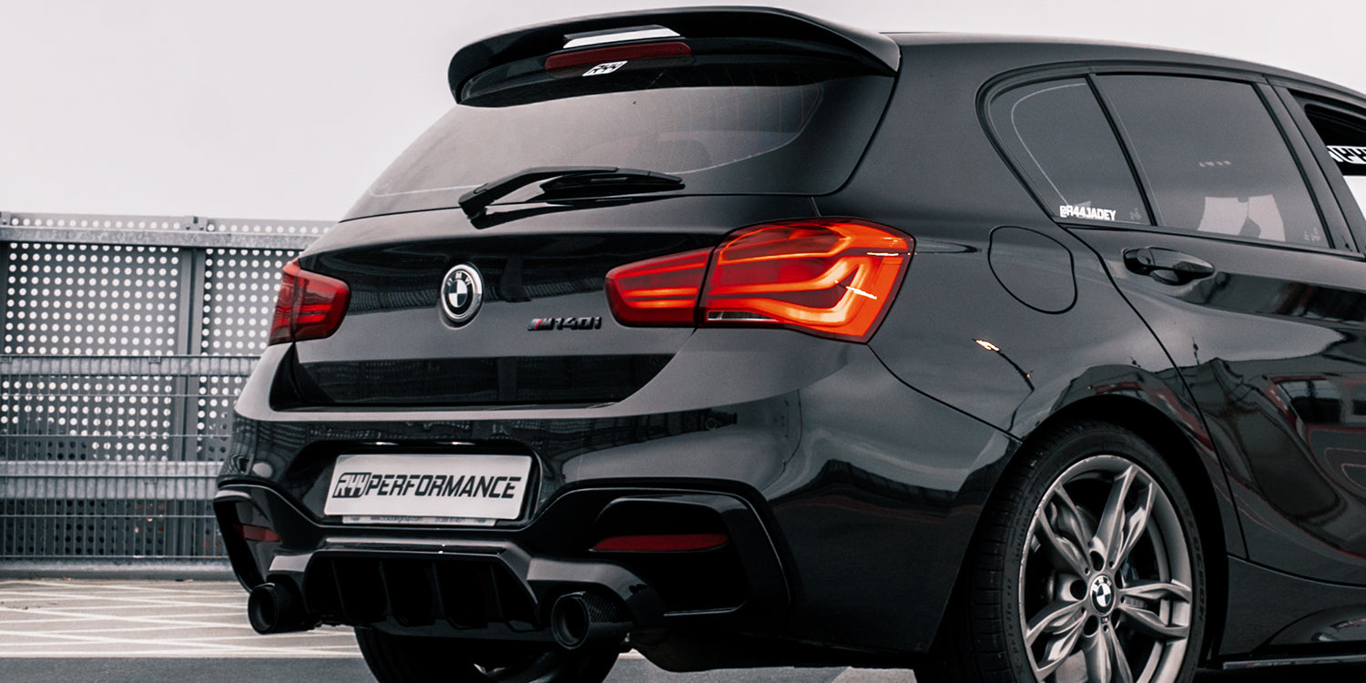 MHC Black BMW F20 M140i Gloss Black Styling Parts | R44 Performance