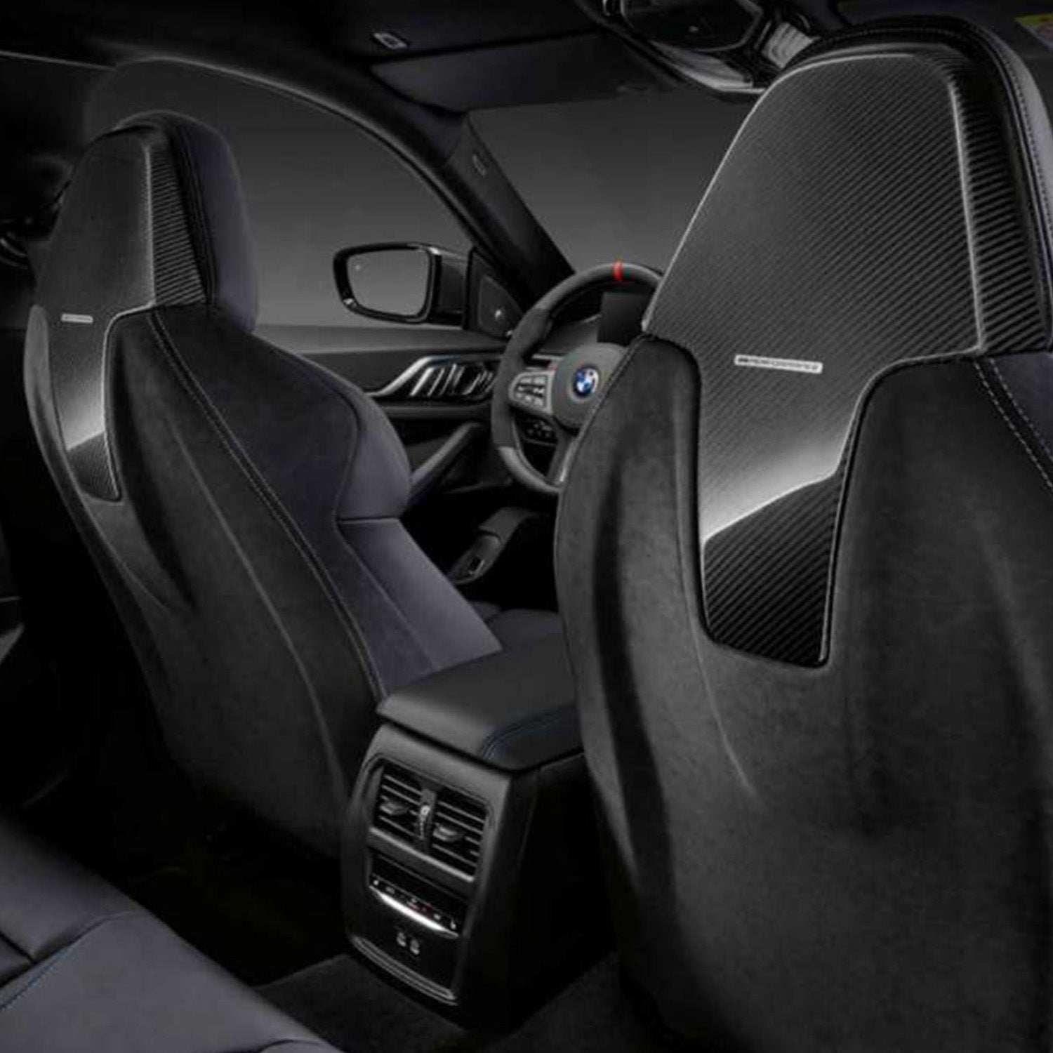 BMW M2 F87 Carbon Gear Surround Alcantara Abdeckung - Willis-Autoteile