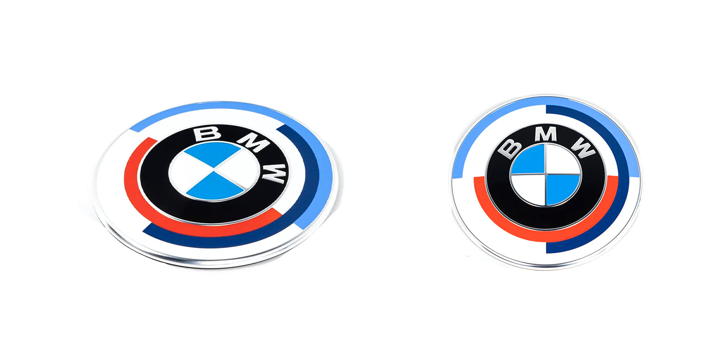 Genuine BMW 50 Year Heritage Badges Available At R44 Performance