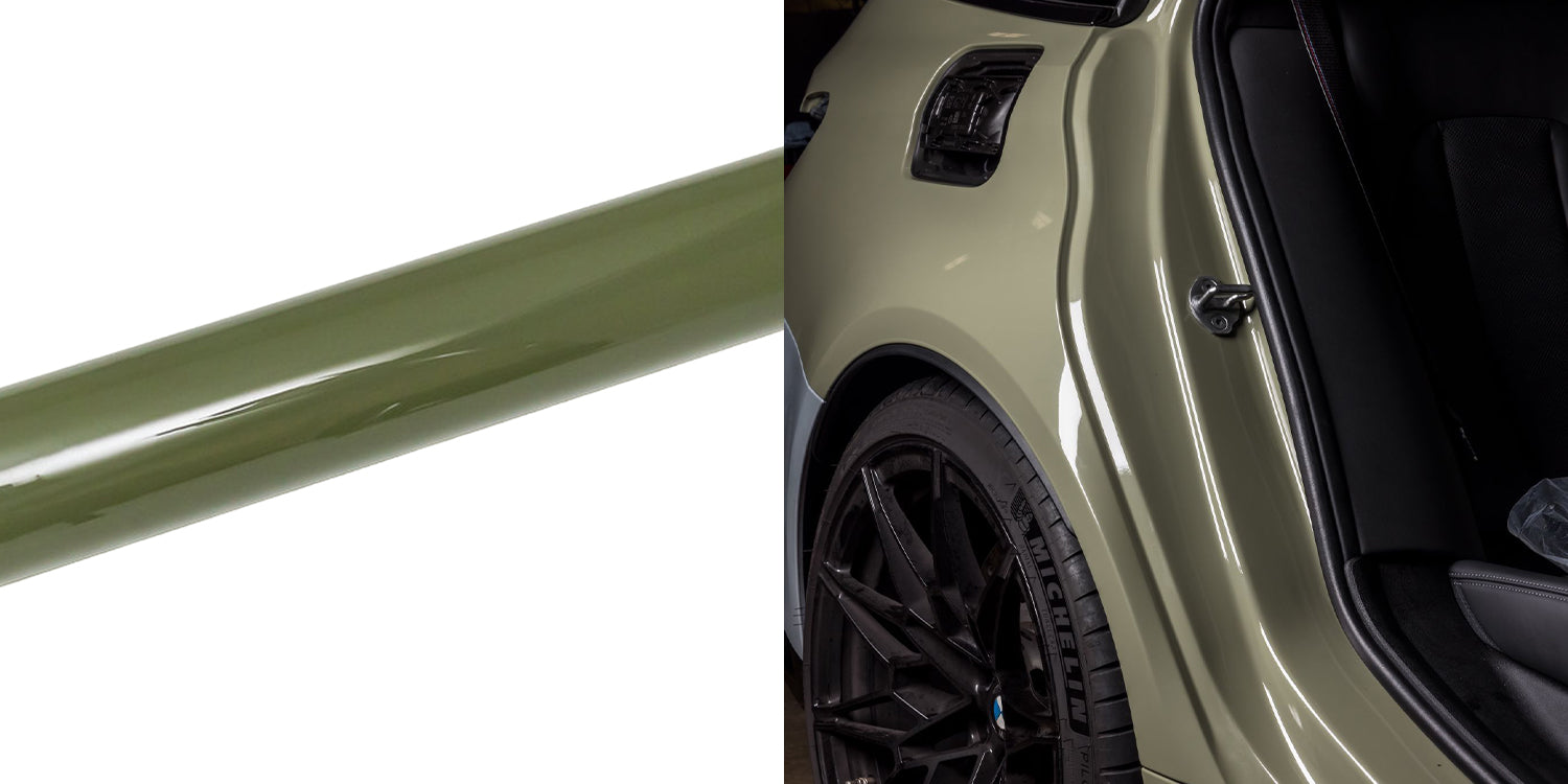 Inozetek Khaki Green Vinyl Wrap