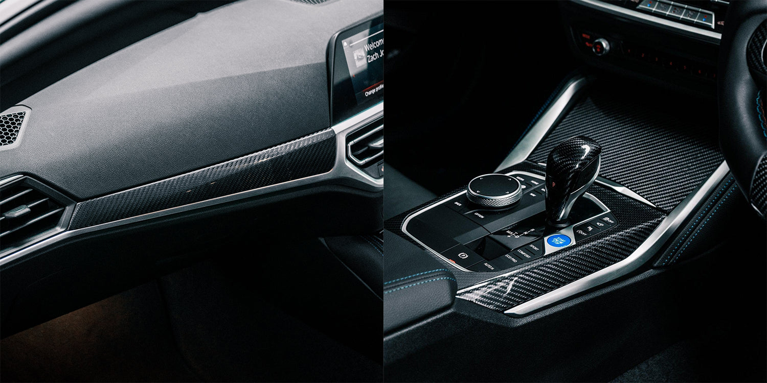 SHFT BMW G42 M240i Interior Trim Set In Gloss Carbon Fibre | R44 Performance