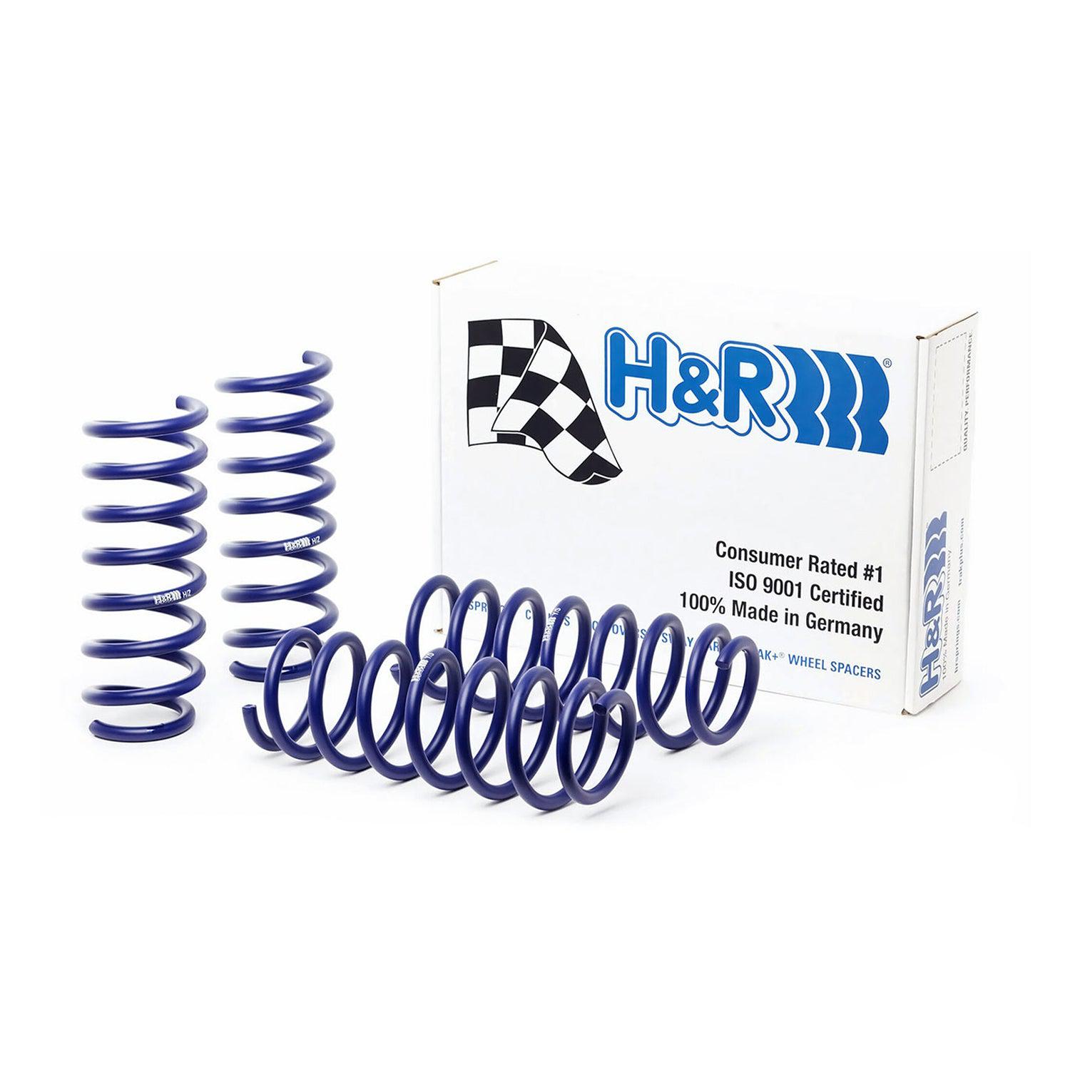 H&R BMW 118d/120d/M235i/M240i 25mm Lowering Springs (F20/F22)